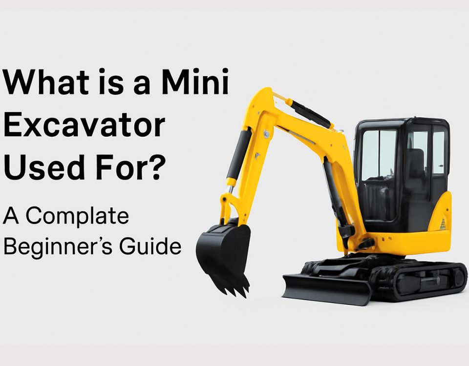 What is a Mini Excavator Used For? A Complete Beginner’s Guide