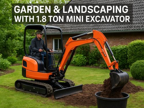 Landscaping Success with a 1.8 Tonne Compact Excavator