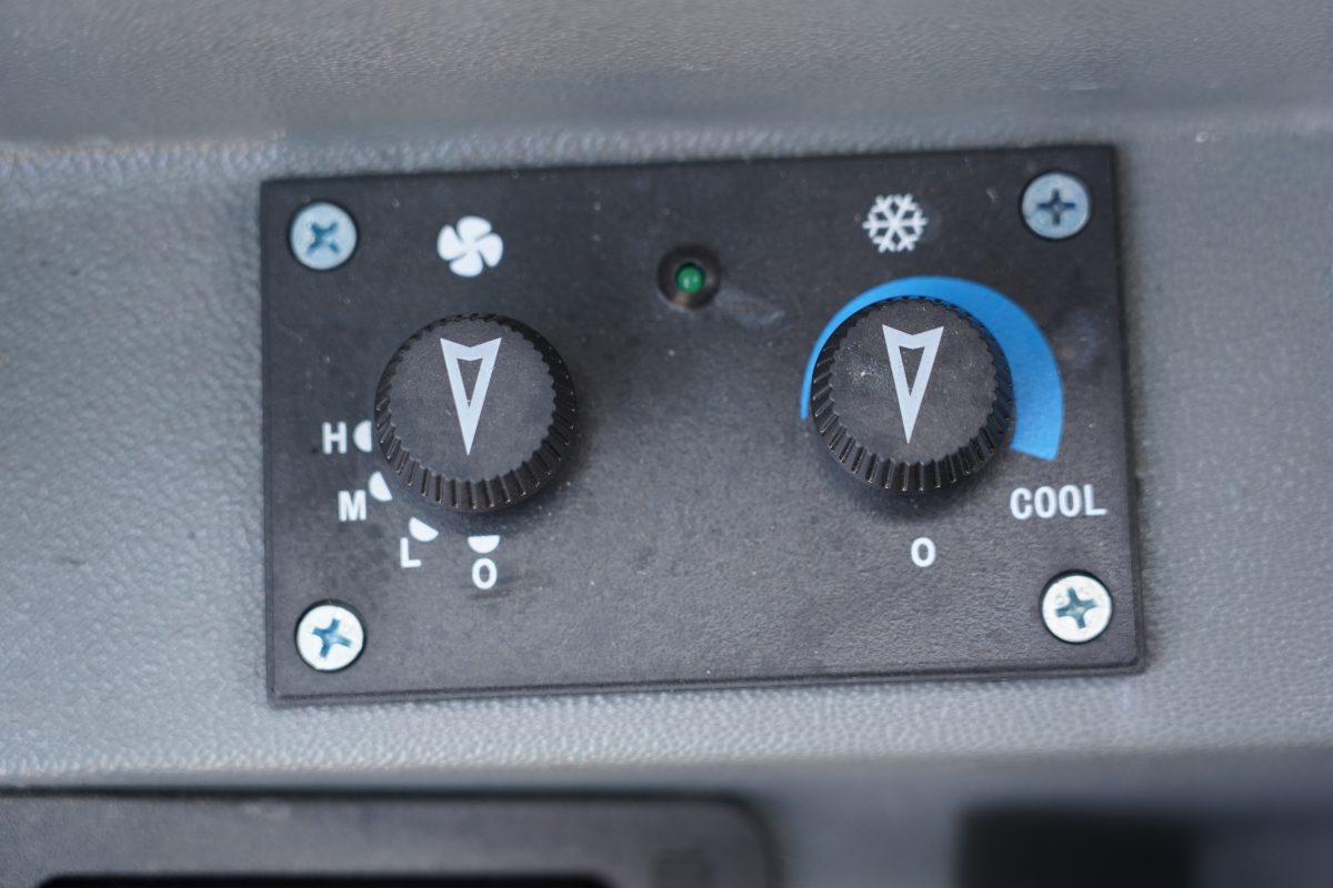 Air Conditioning Control Buttons Detail