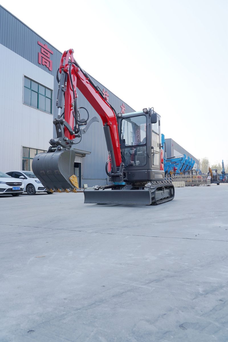 3.5 Ton Mini Excavator Front View