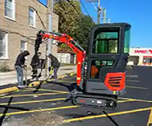 Customer Case of 1.8 ton mini excavator