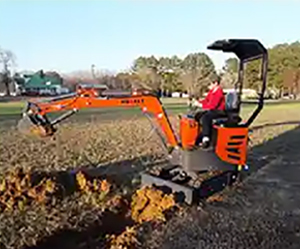 Customer Case of 1.8 ton mini excavator